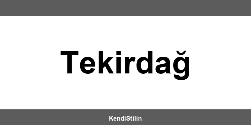 Addax Tekirdağ şubeleri iletişim bilgileri